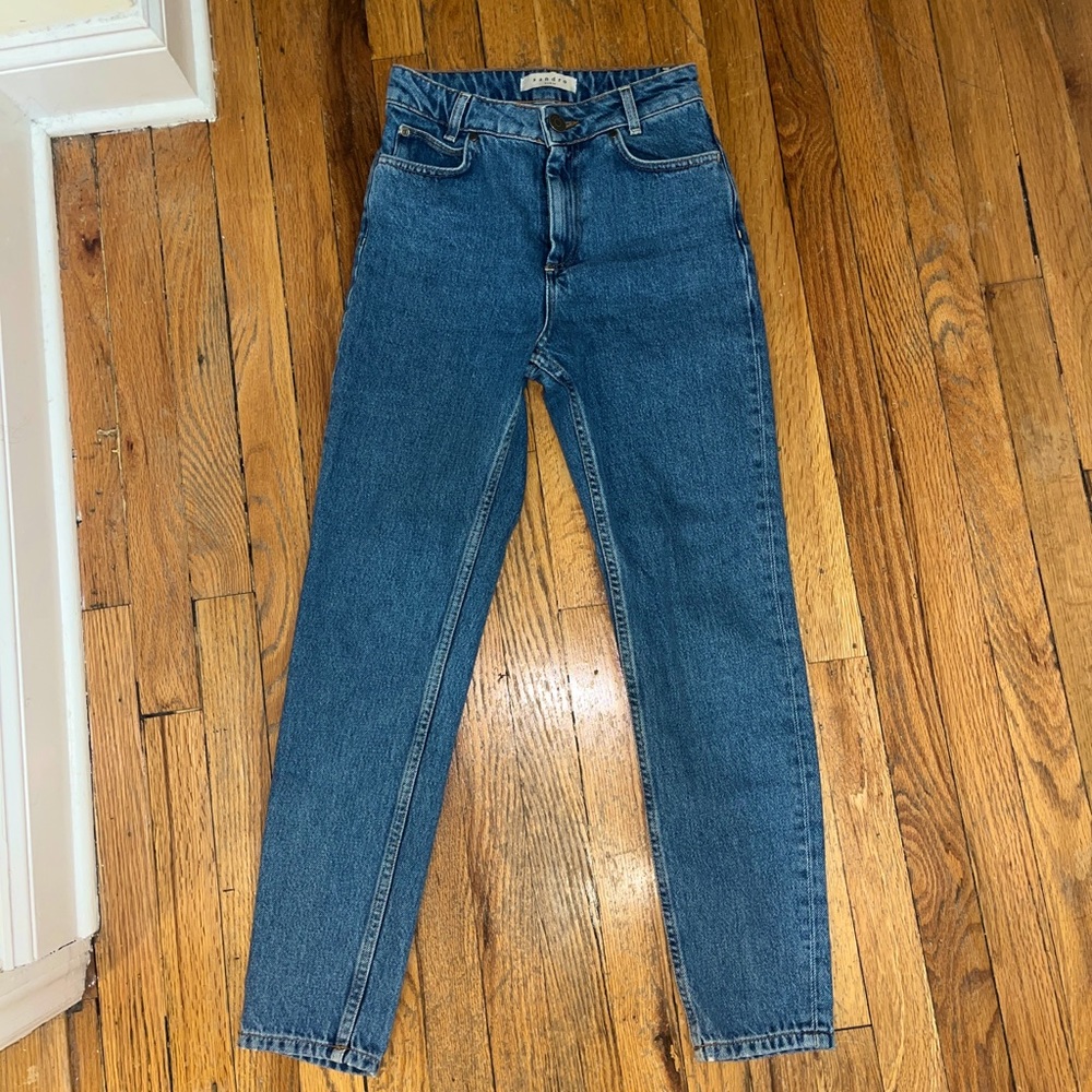 Sandro Paris High Wasted Jeans, size 34 (for sizing)